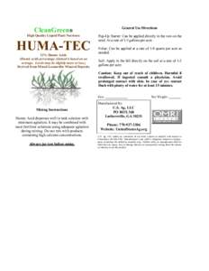 Leonardite / Humic acid / Land management / Soil / Land use / Agriculture / Soil chemistry / Composting / Chemistry