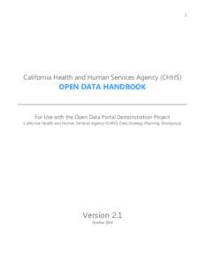 CHHS Unlocked Data Initiative