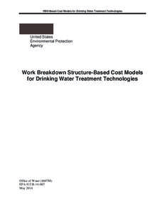 Work Breakdown Structure-Based Cost Models for Drinking Water Treatment Technologies