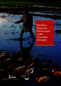 Pro-Poor Resource Governance under Changing Climates