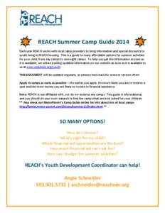 Summer camp