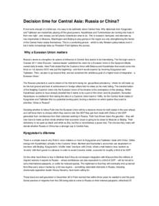 Landlocked countries / Member states of the Commonwealth of Independent States / Member states of the Organisation of Islamic Cooperation / Member states of the United Nations / Republics / Kyrgyzstan / Central Asia / Bishkek / Xinjiang / International relations / Asia / Political geography