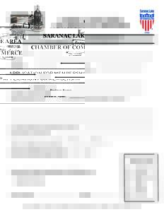 SARANAC LAKE AREA CHAMBER OF COMMERCE APPLICATION FOR MEMBERSHIP Business Name:  _________________________________________________________________________