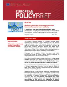 Microsoft Word - RELIGARE_WP4_POLICY BRIEF_May2012_final