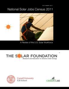 2011 TSF Solar Jobs Census Final Compressed