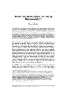 Politics / Melanesia / Arc of Instability / Geopolitics / Government of East Timor / Government of Fiji / Pacific Islands Forum / Solomon Islands / Melanesian Spearhead Group / Oceania / Politics of Oceania / Political geography