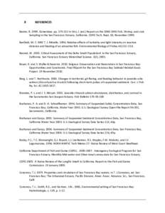 Green sturgeon / Chinook salmon / San Francisco Bay / Coho salmon / Estuary / Rainbow trout / Ecology of the San Francisco Estuary / Salmon run / Fish / Oncorhynchus / Salmon