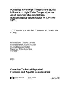 Microsoft Word - TR2662 Jensen Water Temperature Study.doc