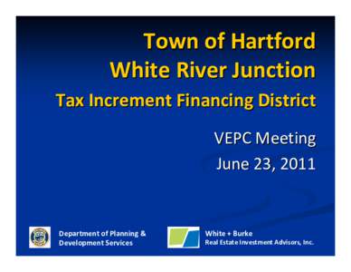 Town of Hartford Tax Increment Financing District