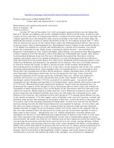 Southern Campaign American Revolution Pension Statements & Rosters Pension Application of Isaac Beesly R710 Transcribed and annotated by C. Leon Harris [Punctuation and capitalization partly corrected.] State of Virginia