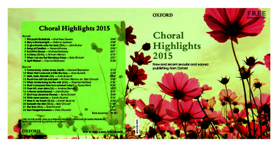 OUP_Choral_Highlights_2015_v3.indd