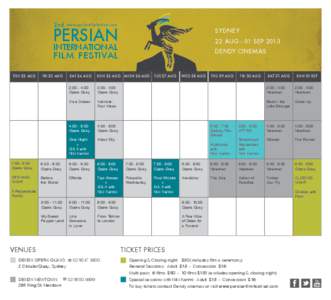 2nd  www.persianfilmfestival.com PERSIAN