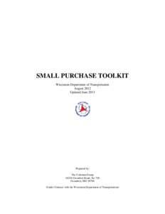 WisDOT Small Purchase Toolkit