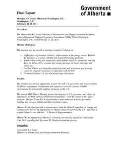 Politics of Canada / Politics of Alberta / Manitoba / Provinces and territories of Canada / Iris Evans / Place of birth missing / Gary Doer