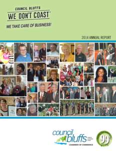 2014 ANNUAL REPORT  2 Council Bluffs Area Chamber of Commerce