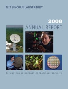 MIT LINCOLN LABORATORY[removed]Annual Report
