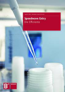 Laborgeräte | MikroweLLenaufschLuss  Speedwave Entry Die Effiziente  Speedwave Entry