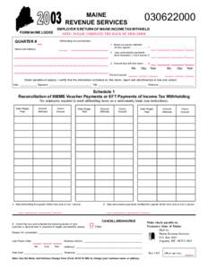 [removed]MAINE REVENUE SERVICES FORM 941ME LOOSE