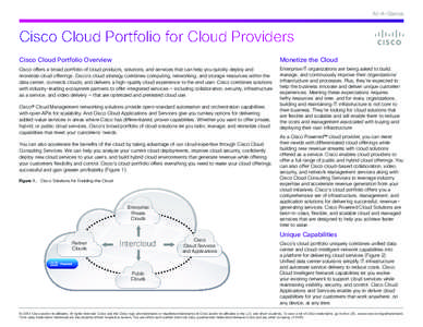 Cloud infrastructure / Cisco Systems / Deep packet inspection / Videotelephony / Intercloud / Converged infrastructure / IBM cloud computing / Cisco Career Certifications / Cloud computing / Computing / Centralized computing