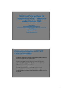 Microsoft PowerPoint - MM_presentation_OpenChina-ICT [Mode de compatibilité]