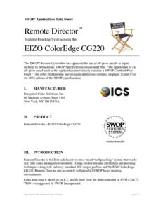 Microsoft Word - RD ADS EIZO CG220.doc