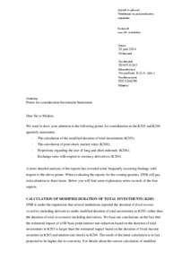 Derivative / Hedge / Inflation / Interest rate derivative / Exchange rate / Bond duration / Futures contract / Economics / Financial economics / Finance