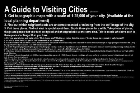 A Guide to Visiting Cities by Boris Sieverts_A3.indd