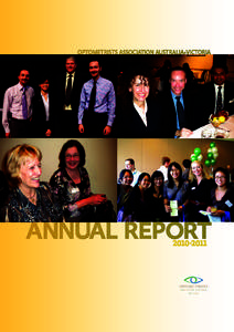 OPTOMETRISTS ASSOCIATION AUSTRALIAlVICTORIA  ANNUAL REPORT  president+ceo report