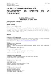 Fluid dynamics / Aerodynamics / Chaos theory / Transport phenomena / Turbulence / Andrey Kolmogorov / Albert Shiryaev / Science / Physics / Fluid mechanics