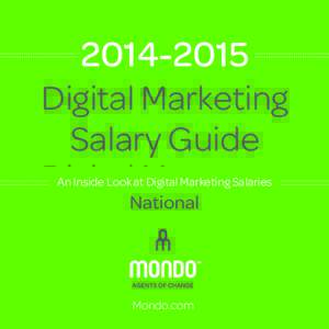 Digital Marketing Salary Guide An Inside Look at Digital Marketing Salaries  National