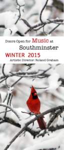 Music at Southminster Doors Open for  WINTER 2015