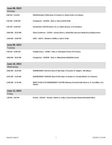 June 08, 2015 Monday 9:00 AM - 9:30 AM 09JD1920-State of Ohio Dept. of Taxation Vs. Dennis Fuchs, et al (Heiser)