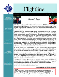 Flightline Volume 6, Issue 3 March[removed]Governor