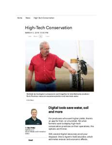 Home  News High-Tech Conservation