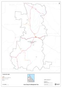 Cloncurry Shire Urban Flying-Fox Management Area map