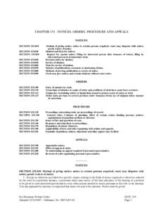 Nevada Revised Statutes: Chapter 155