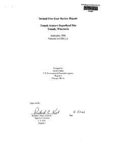 Pollution / Landfills in the United States / 96th United States Congress / Superfund / National Priorities List / Groundwater / Tomah /  Wisconsin / Agency for Toxic Substances and Disease Registry / Hercules 009 Landfill / Hazardous waste / Environment / United States Environmental Protection Agency