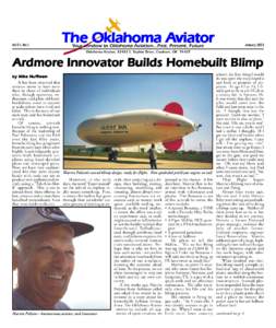 Vol 21, No 1  The Oklahoma Aviator January 2003