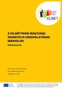 Microsoft Word - ELINET Guidelines on terminology - Summary Hungarian2