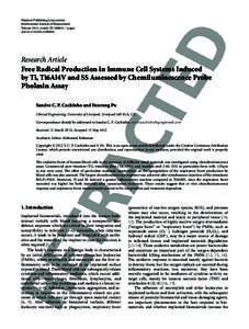 Hindawi Publishing Corporation International Journal of Biomaterials Volume 2012, Article ID[removed], 7 pages doi:[removed][removed]Research Article