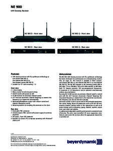 Radio spectrum / Telecommunications engineering / Television technology / Ultra high frequency / Wireless / Antenna / Electronic engineering / Radio electronics / Technology