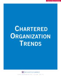 Back to Table of Contents  Chartered Organization Trends