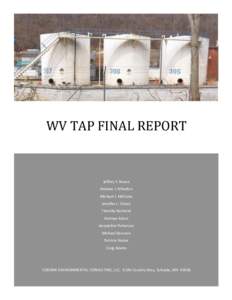 WV TAP FINAL REPORT  Jeffrey S. Rosen Andrew J. Whelton Michael J. McGuire Jennifer L. Clancy