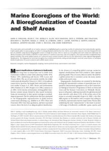 Marine Ecoregions of the World: A Bioregionalization of Coastal and Shelf Areas