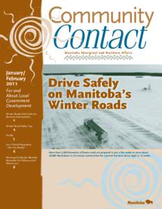 Winnipeg / Physical geography / Ice road / Emergency management / Earth / Management / Manitoba / Winter road / Flood