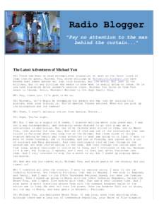 Radio Blogger 