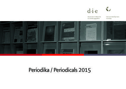 Periodika / Periodicals 2015  Nr[removed]