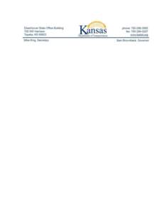 FOR IMMEDIATE RELEASE Oct. 1, 2012 News Contact: Kim Stich, [removed]KDOT announces approved September low bids The Kansas Department of Transportation announces approved bids for state