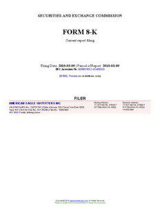 SECURITIES AND EXCHANGE COMMISSION  FORM 8-K