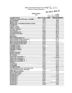 WEST VIRGINIA DIVISION OF LABO!f= \  L_ E L Building Construction Wage Rates